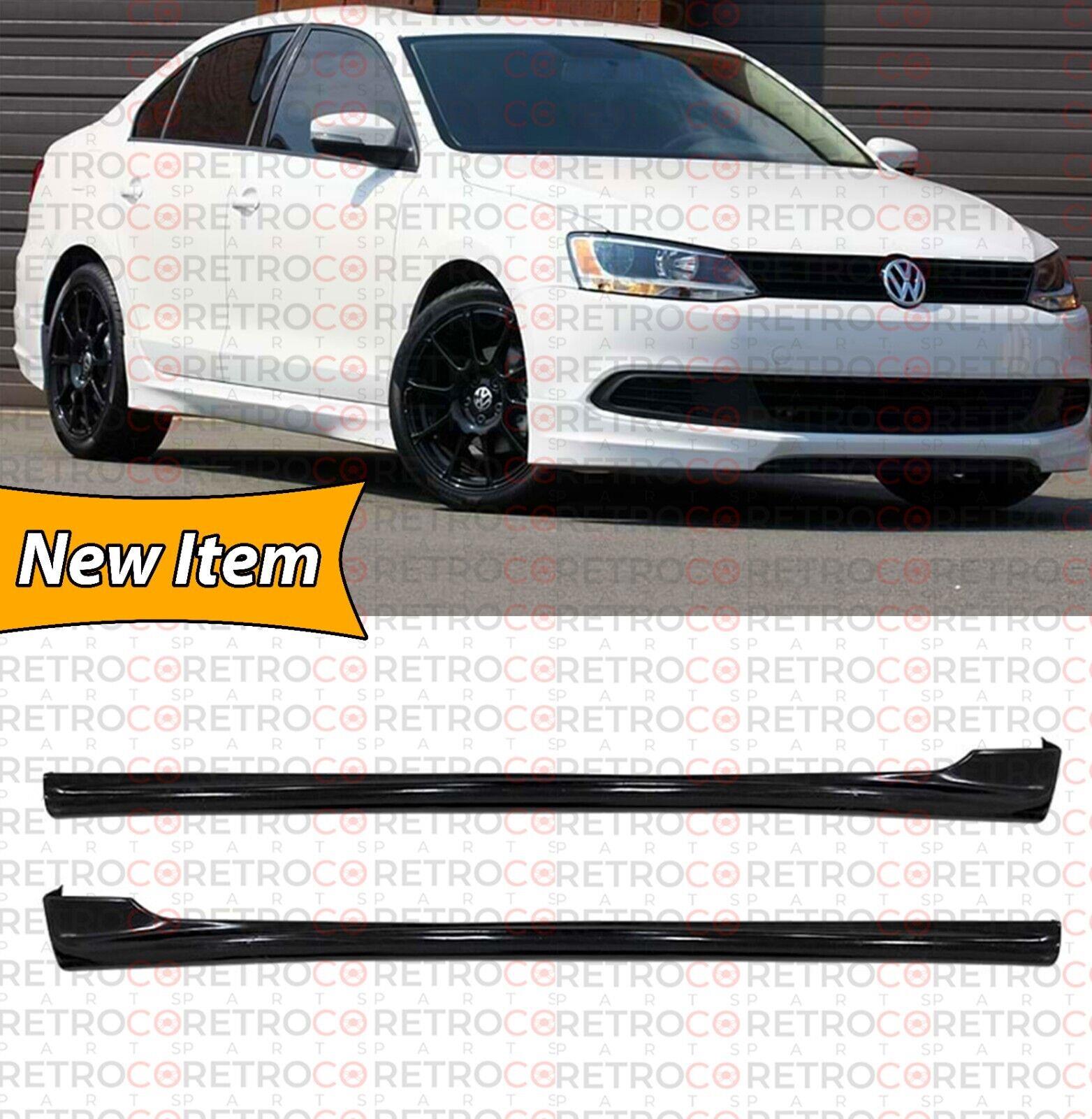 For Vw Jetta Mk6 R Line Side Skirts Plastic 10 18 Mk6 Mk6 FL