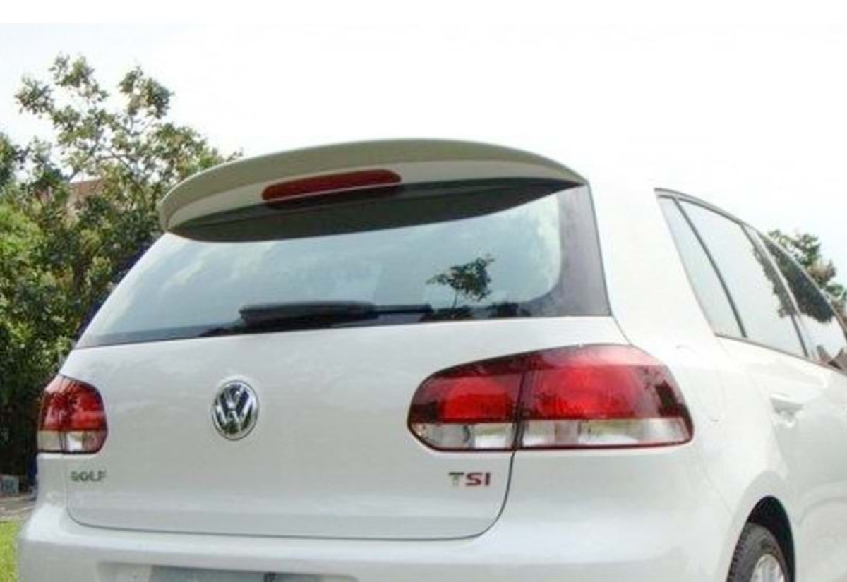 Golf 6 ABT Style Spoiler Raw Surface ABS  2008-2012 2008 - 2012  Mk6