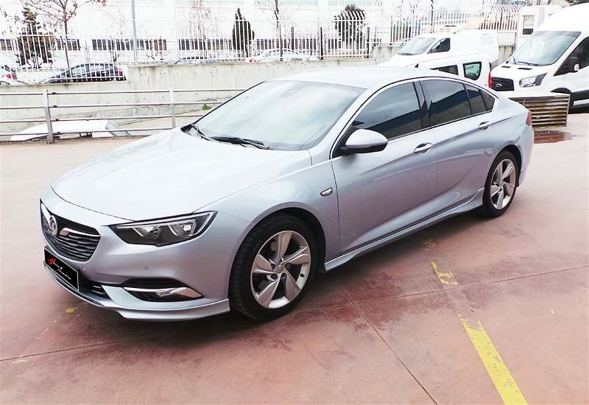 insigna B FL OPC Line Side Skirts Raw Surface Vacuum Plastic  2017 - Later B B FL