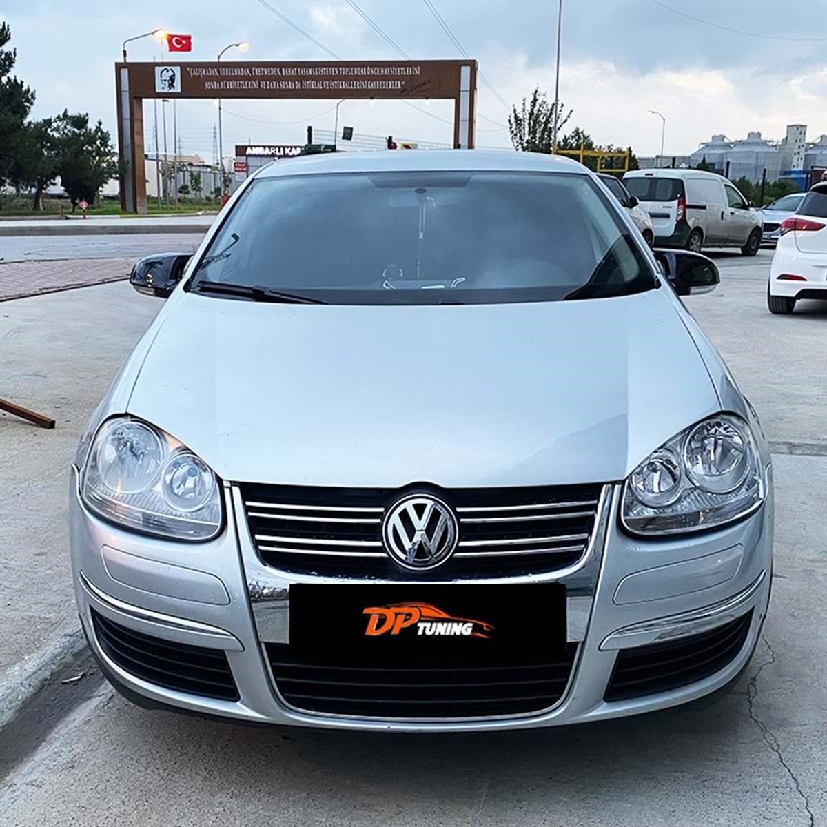 Jetta Mk5 Batman Mirror Cover Piano Black  2005-2010 MK5