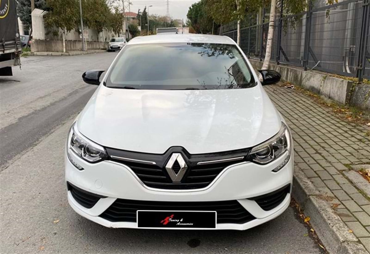 Megane 4 Batman Mirror Cover Piano Black  2016 and Later Megane 4 HB - Sedan
