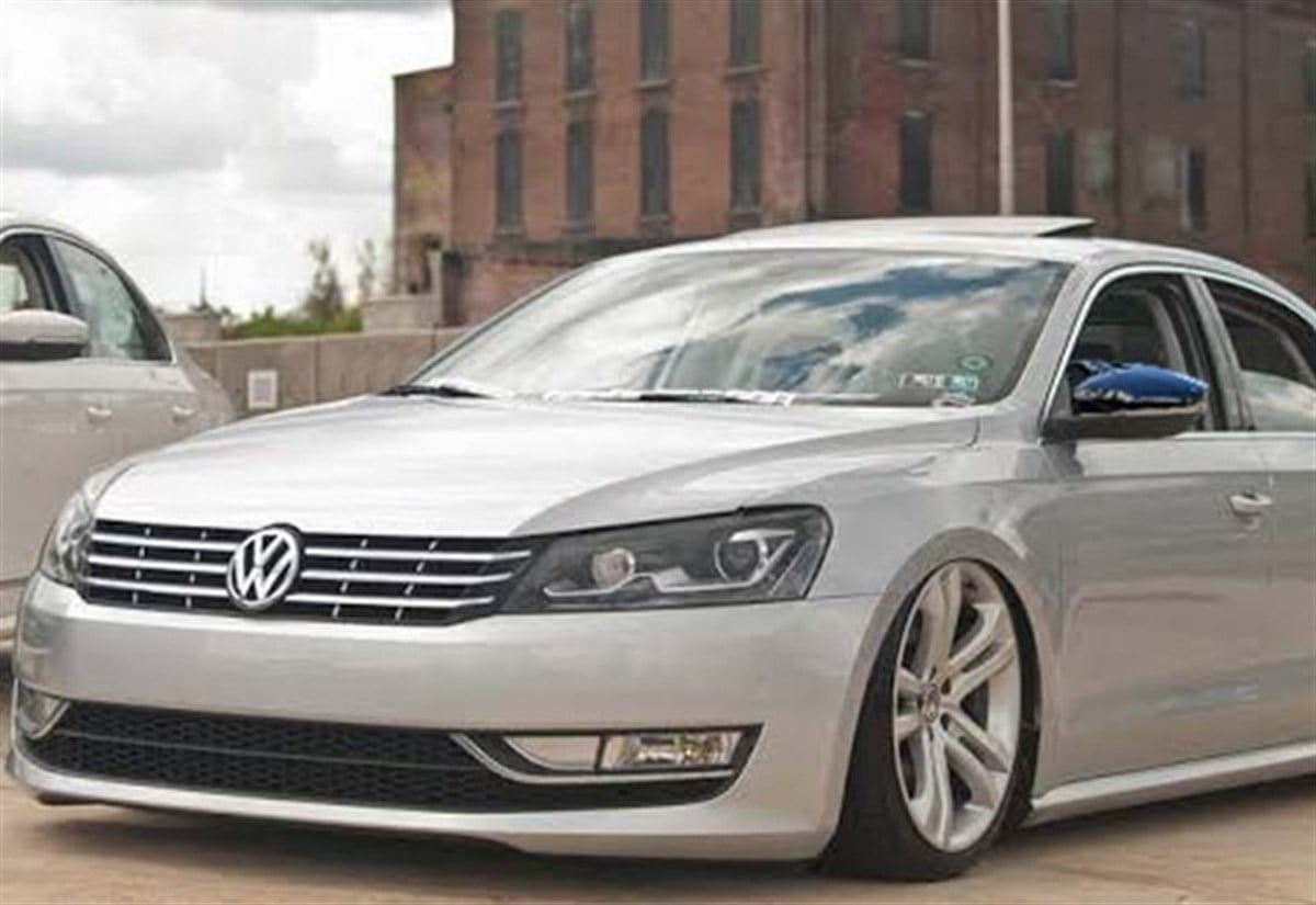 Passat B7 Batman Mirror Cover Piano Black  2011-2014 B7