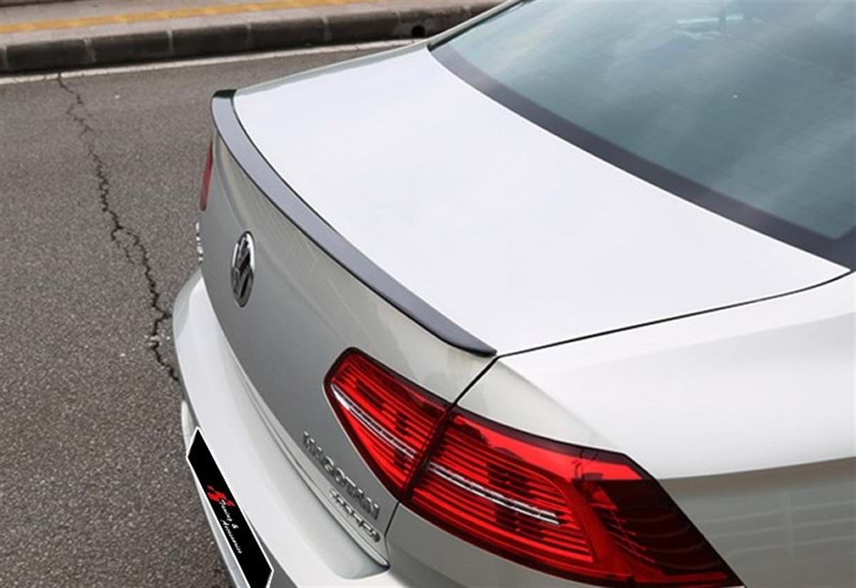Passat B8 Rear Trunk Spoiler Raw Surface ABS  2015 -