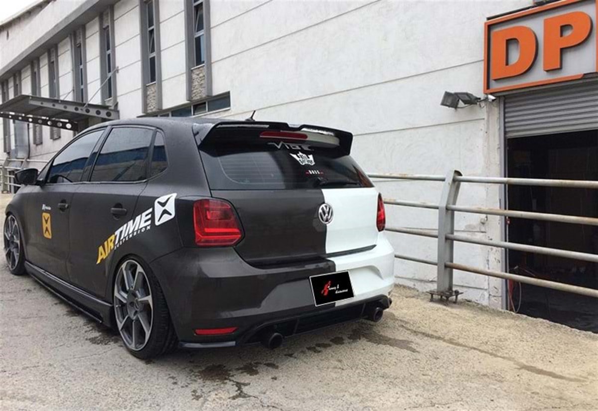 Polo Mk5 Oettinger Rear Spoiler Raw Surface ABS  2009-2017 2009-2017  Mk5 - Mk5 FL
