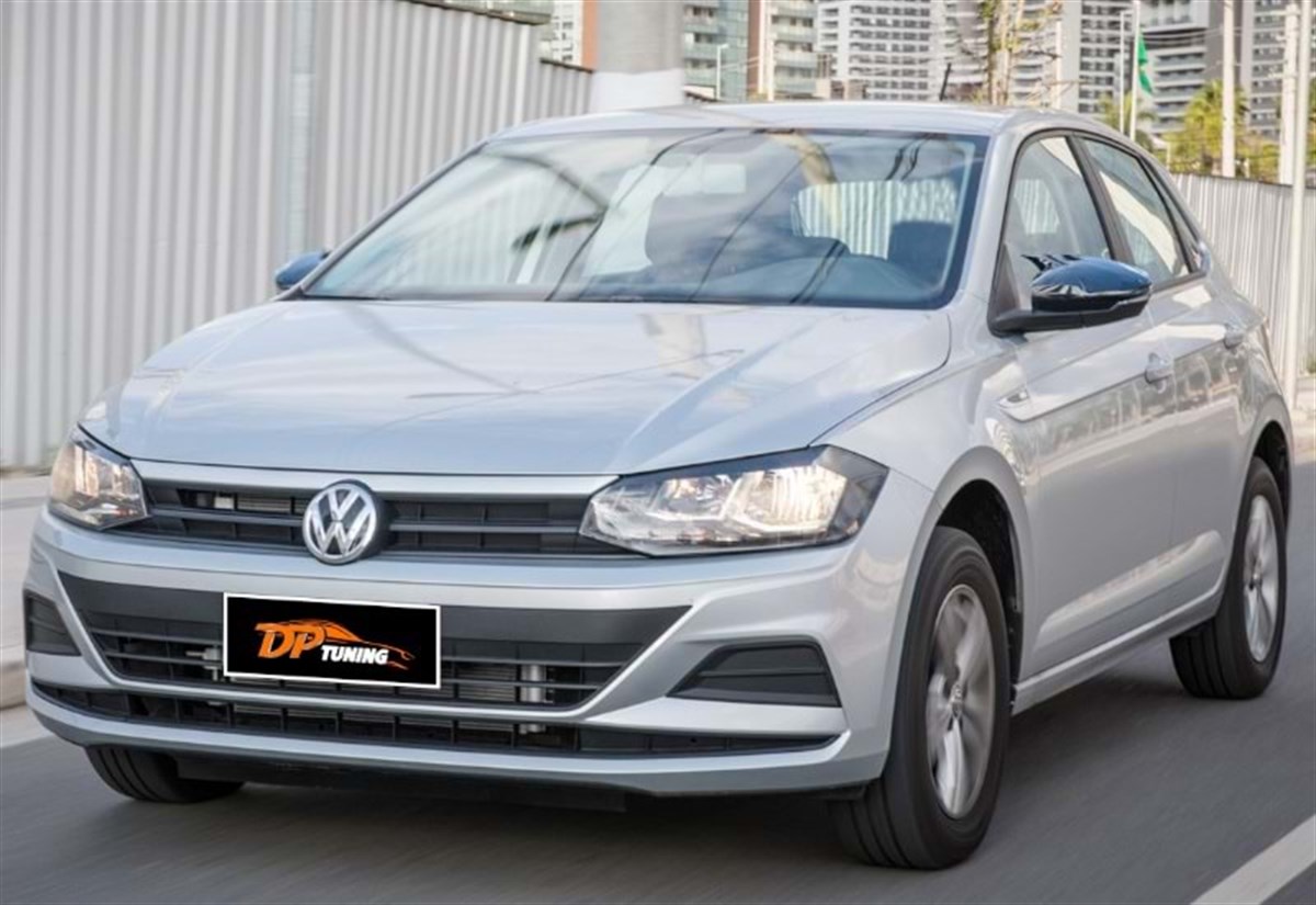 Polo Mk6 Batman Mirror Cover Piano Black  2018 - 2021 Polo Mk6