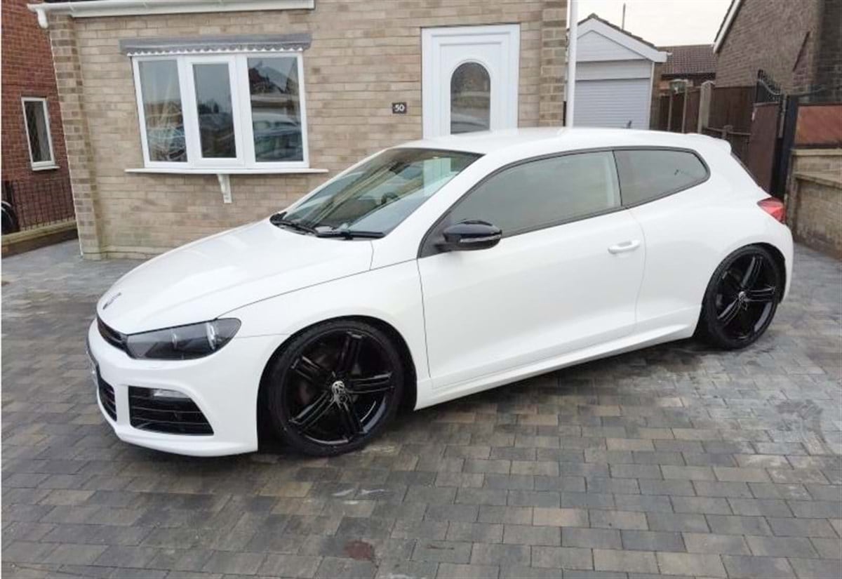 Scirocco MK3 R Model Side Skirts Raw Surface Vacuum Plastic  2008-2017 Mk3 - Mk3 FL