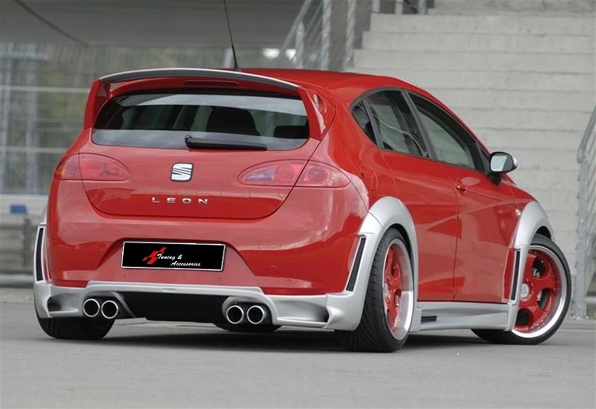 Seat Leon 2005.2009 Mk2 - Spoiler, Roof, JE Design, Primer (Gray) Surface, FRP 2005-2009  Mk2