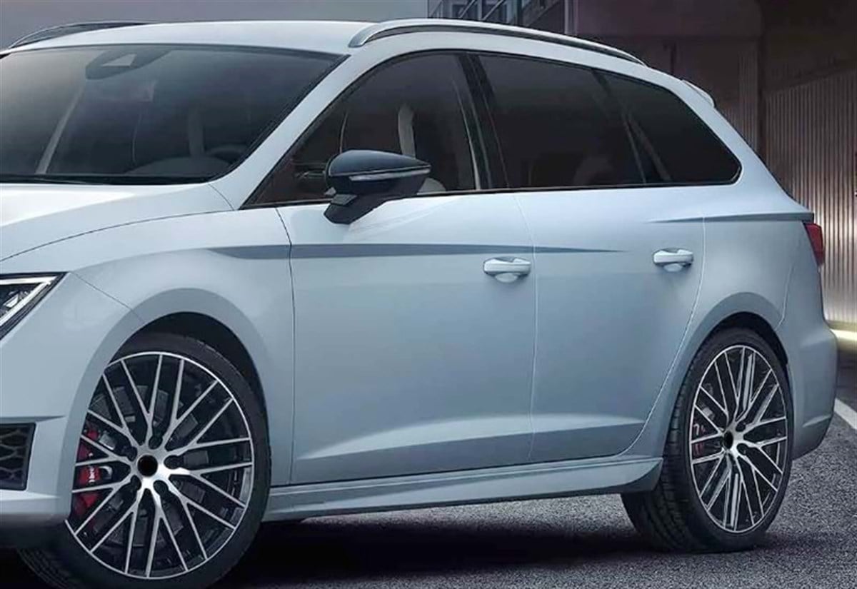 Superb B8 Aero Side Skirts Raw Surface Vacuum Plastic  2015 - Later  Mk3 - Mk3 FL