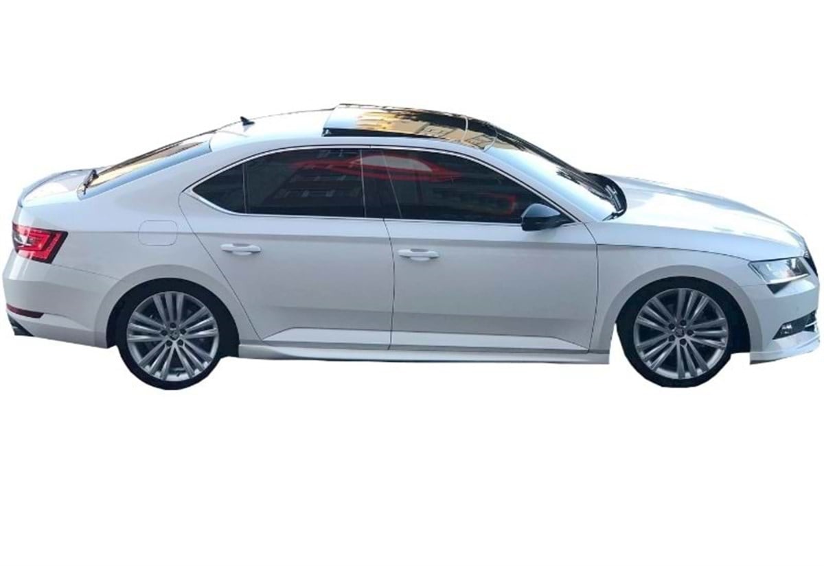 Superb B8 Custom Side Skirts Raw Surface Vacuum Plastic  2015 - Later MK3 MK3 FL
