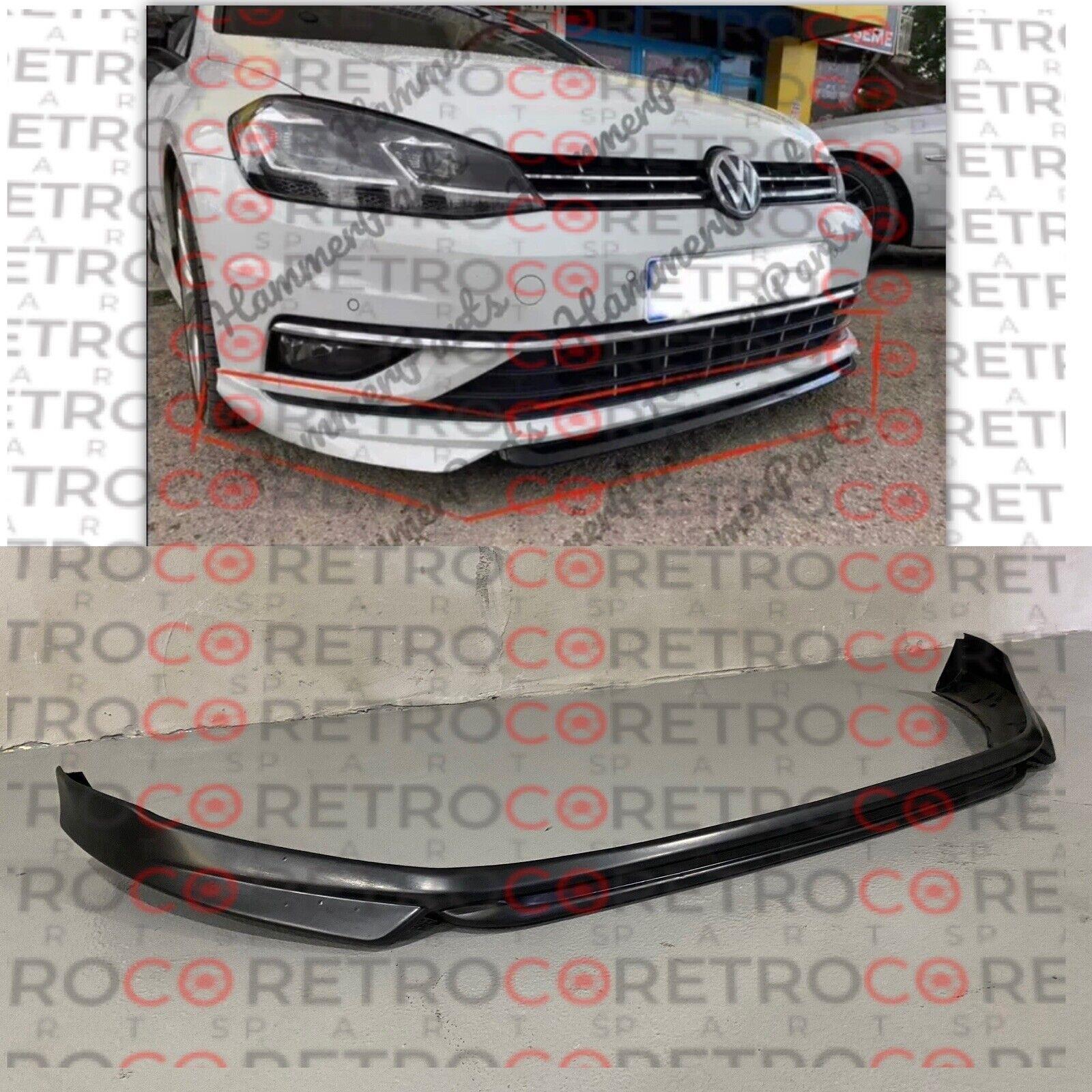 Volkswagen VW Golf MK7.5 2017 2018 2019 2020 Front Bumper Lip Splitter Unpainted