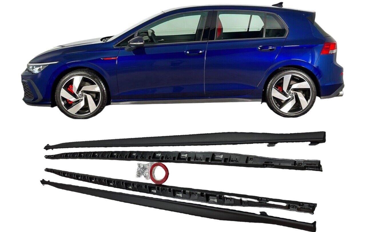 VW GOLF MK8 GTI SIDE SKIRT EXTENSIONS FOR GTI GTD 2019-2023 SKIRTS 