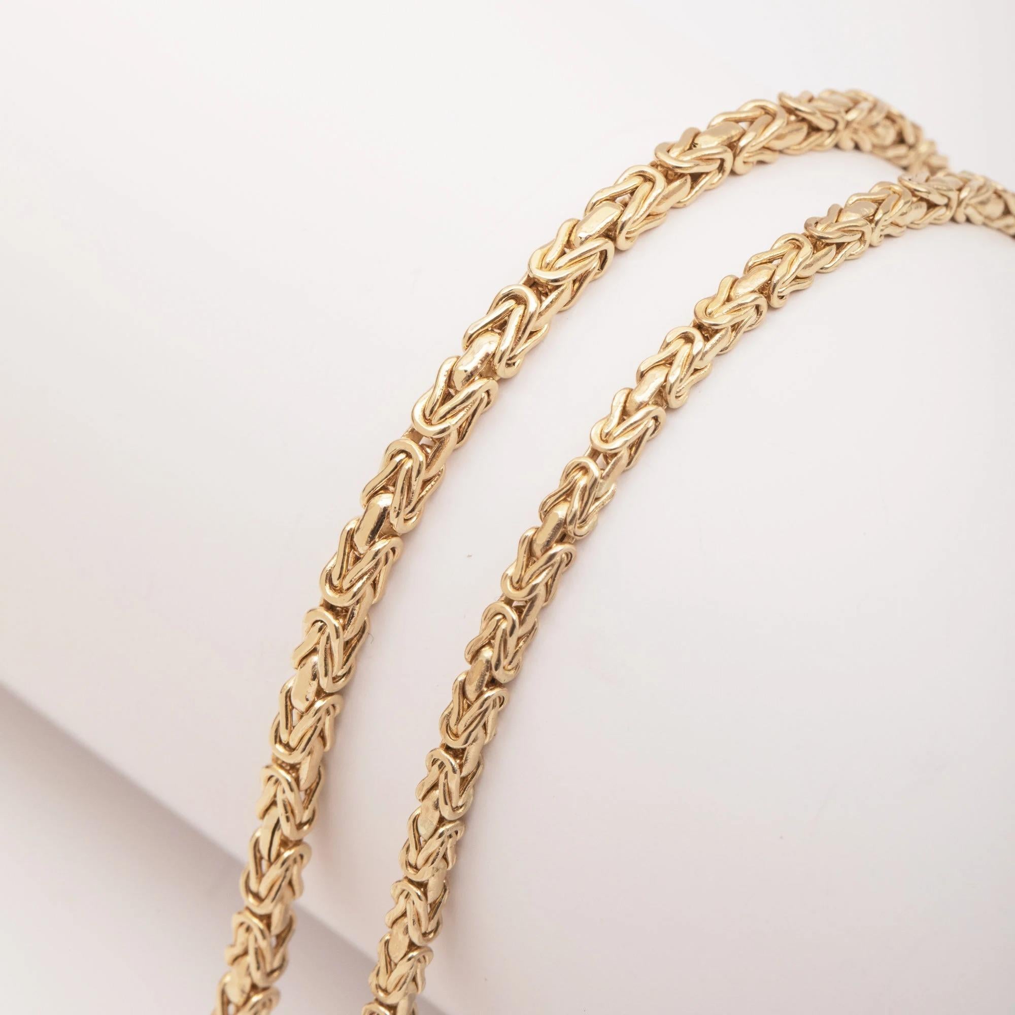 Gold Byzantine Bracelet For Men