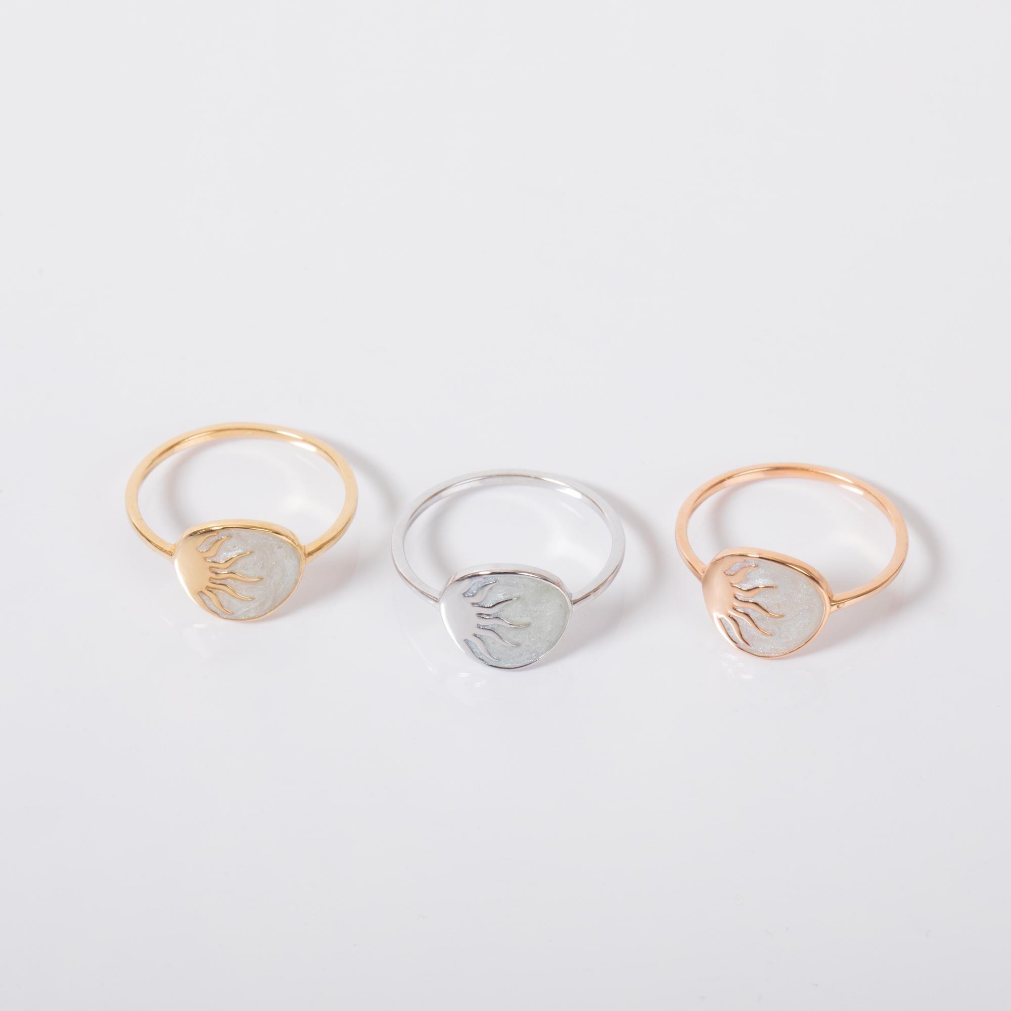Gold Sun Ring