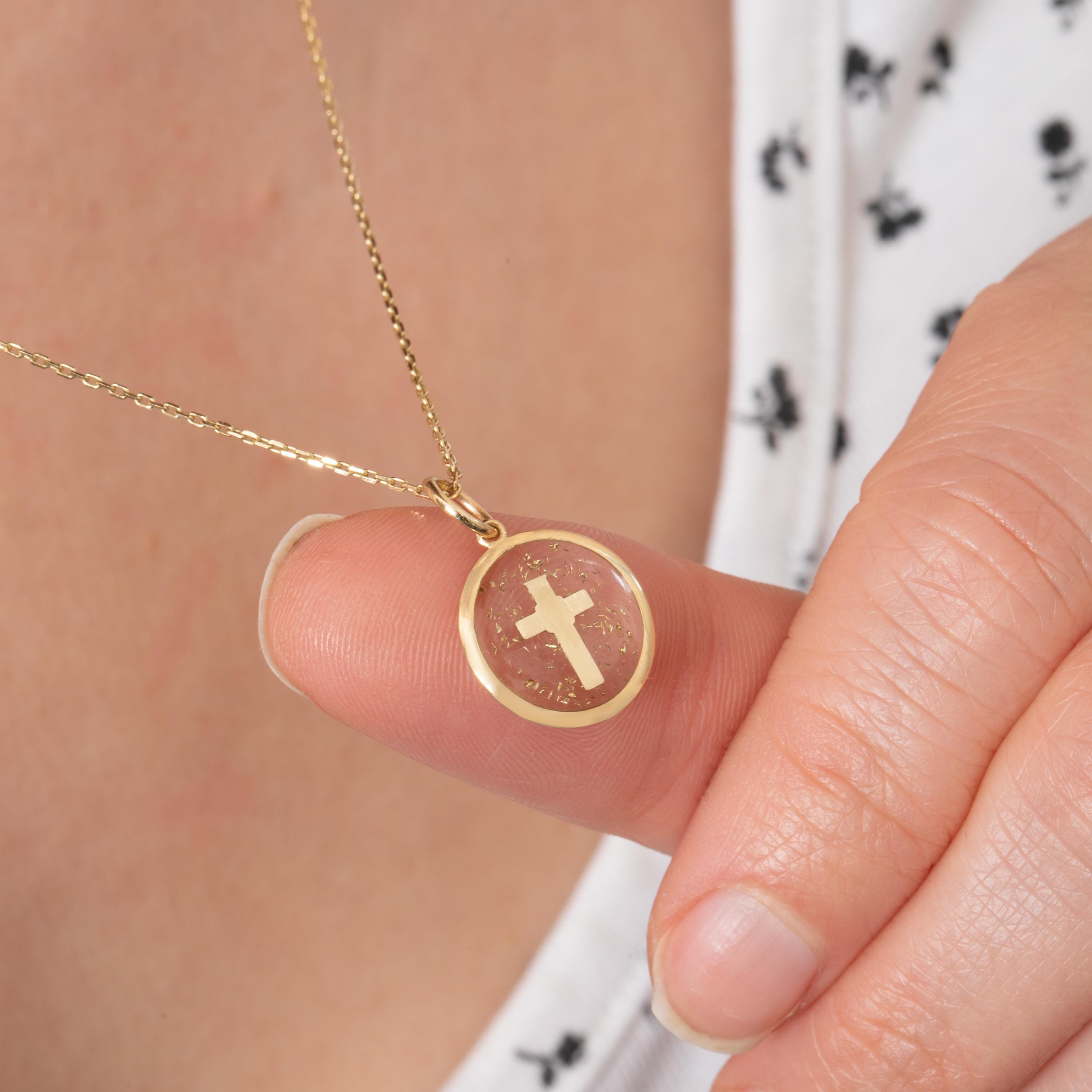 Gold Cross Necklace