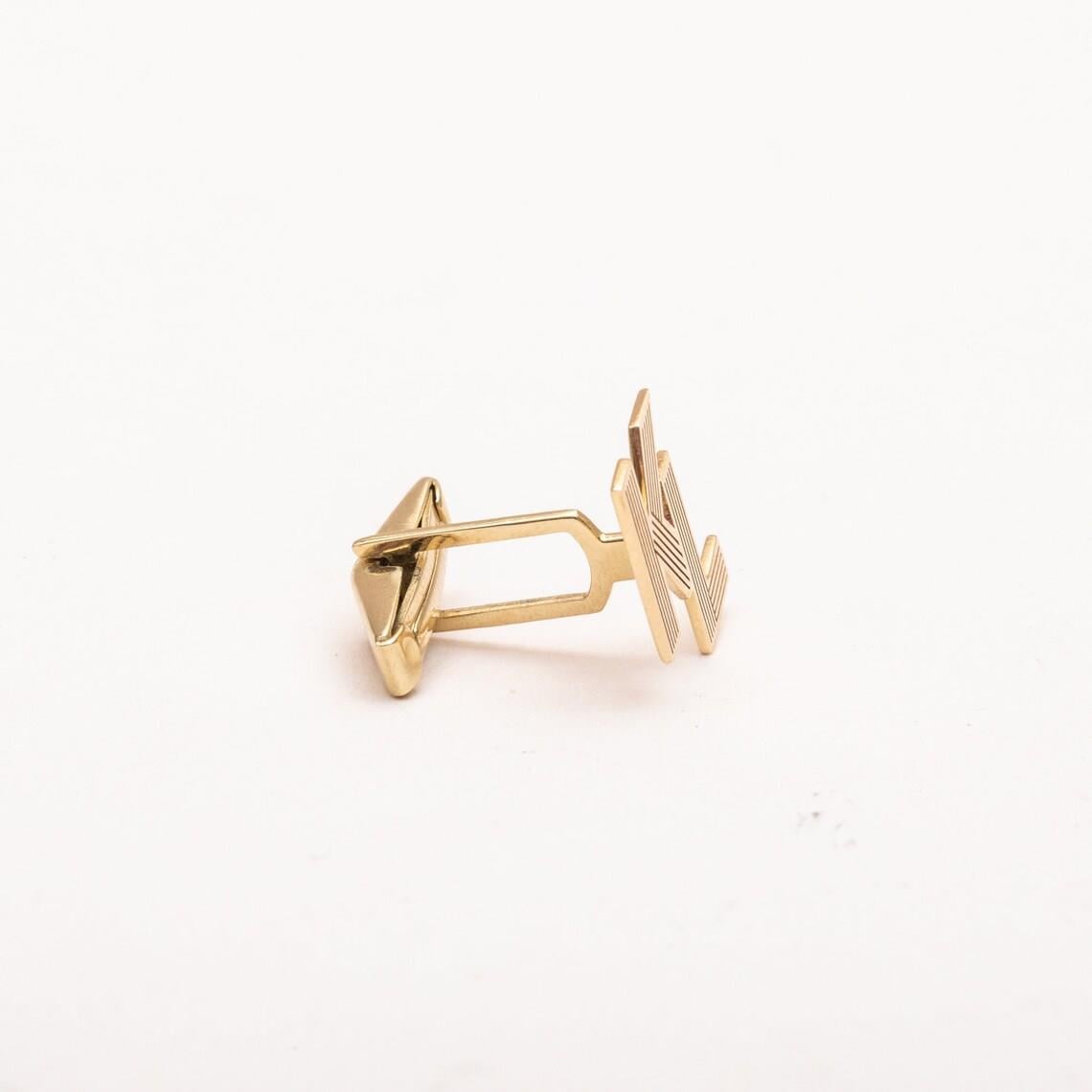 Mens Letter Cufflinks