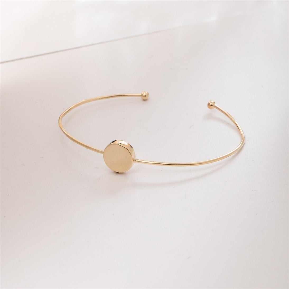 14K 18K Real Gold Custom Life of Circle Urn Bangle For Ashes, Elegant Personalized Round Bangle, Cremation Keepsake Name Date Engrave Bangle