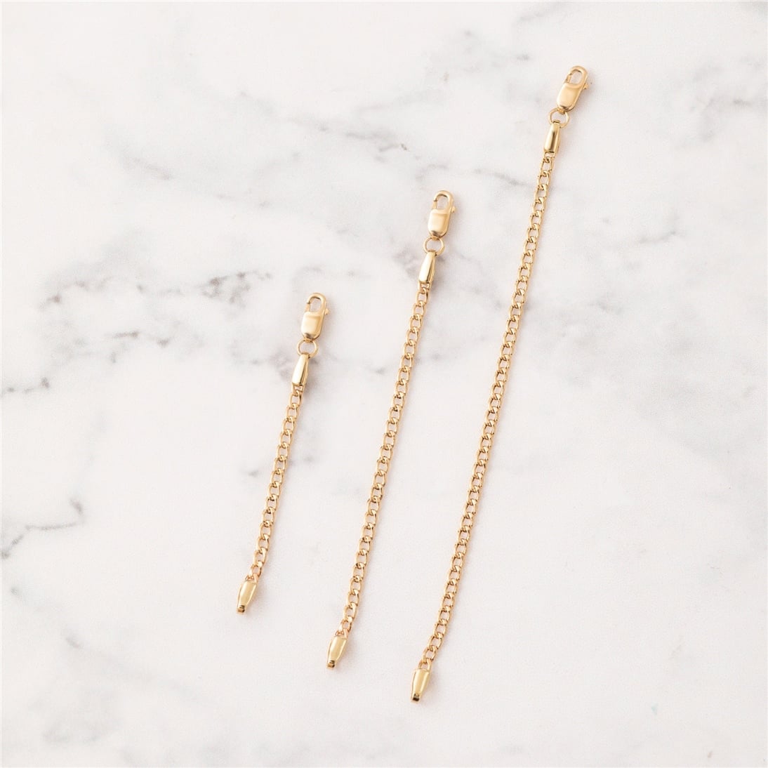 Solid Gold Cuban Chain Extender