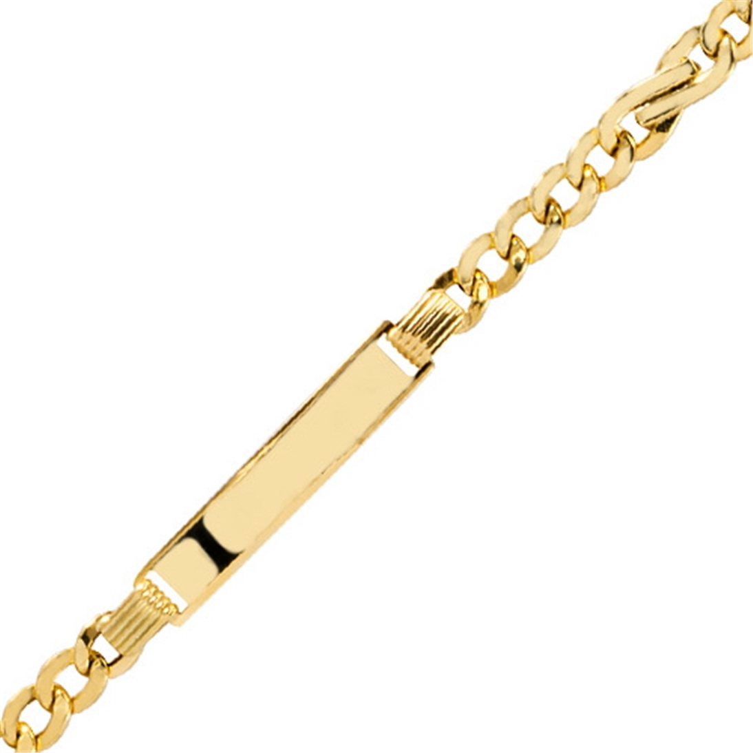 Solid Gold Name Bracelet