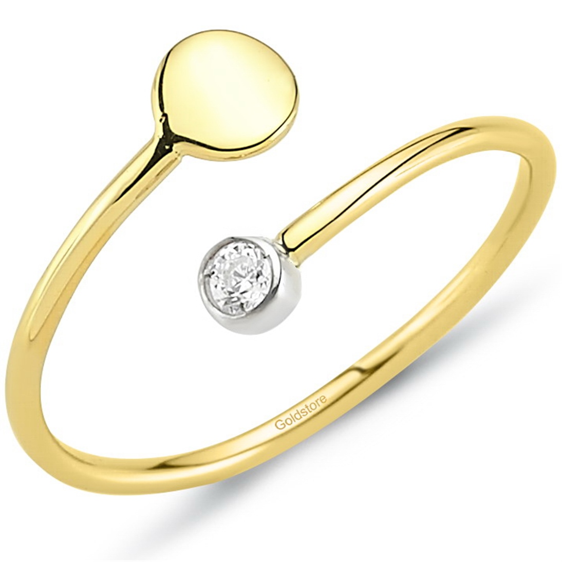 Solid Gold Fancy Ring