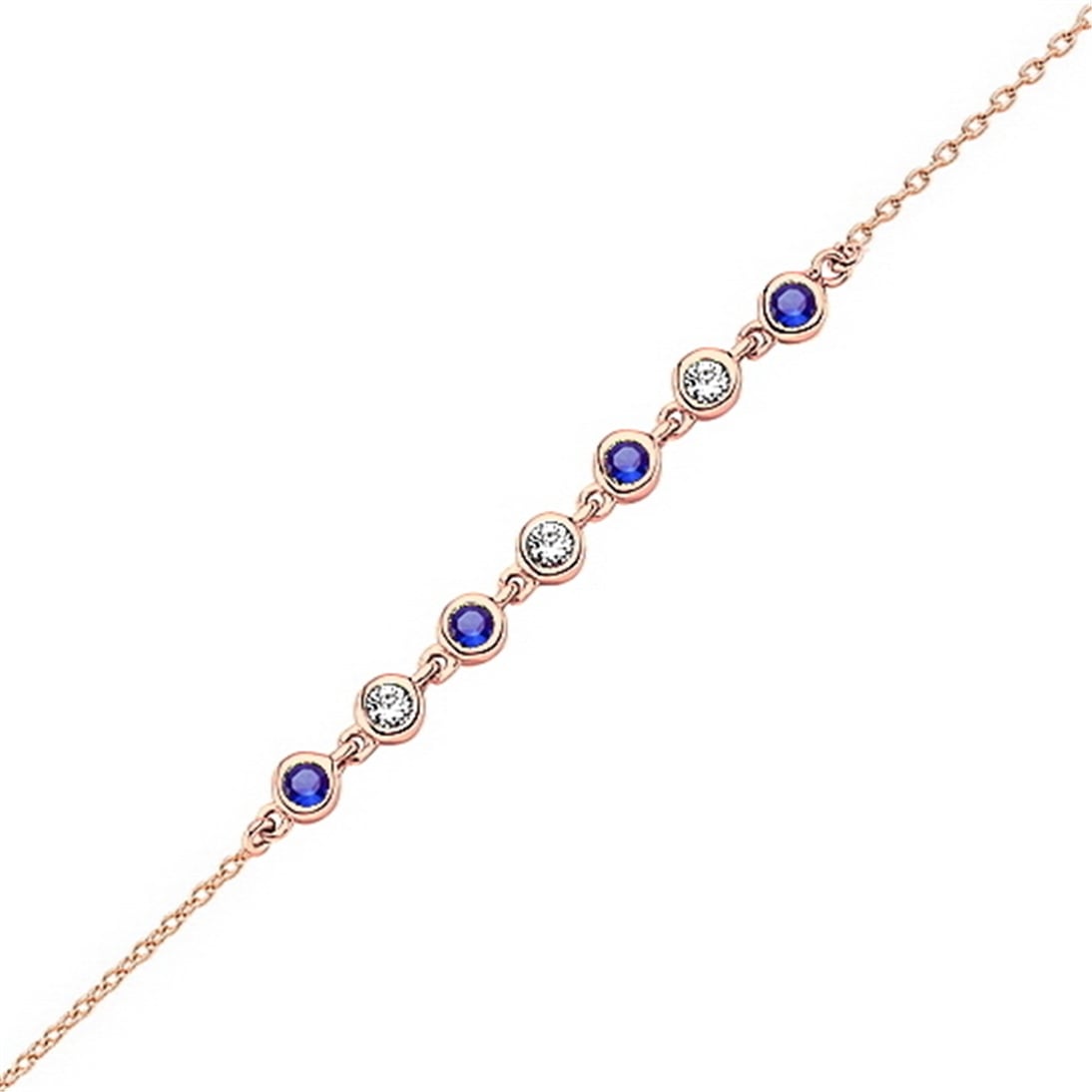 Altın Renkli Taşlı Bileklik