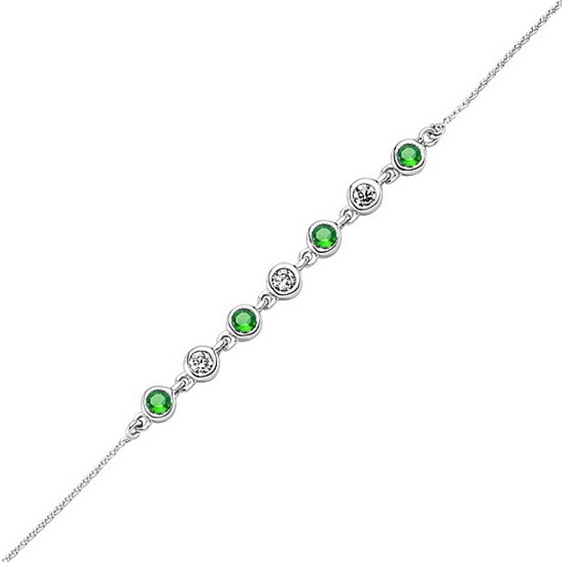 Altın Renkli Taşlı Bileklik