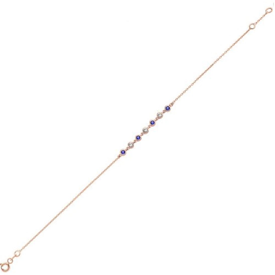 Altın Renkli Taşlı Bileklik