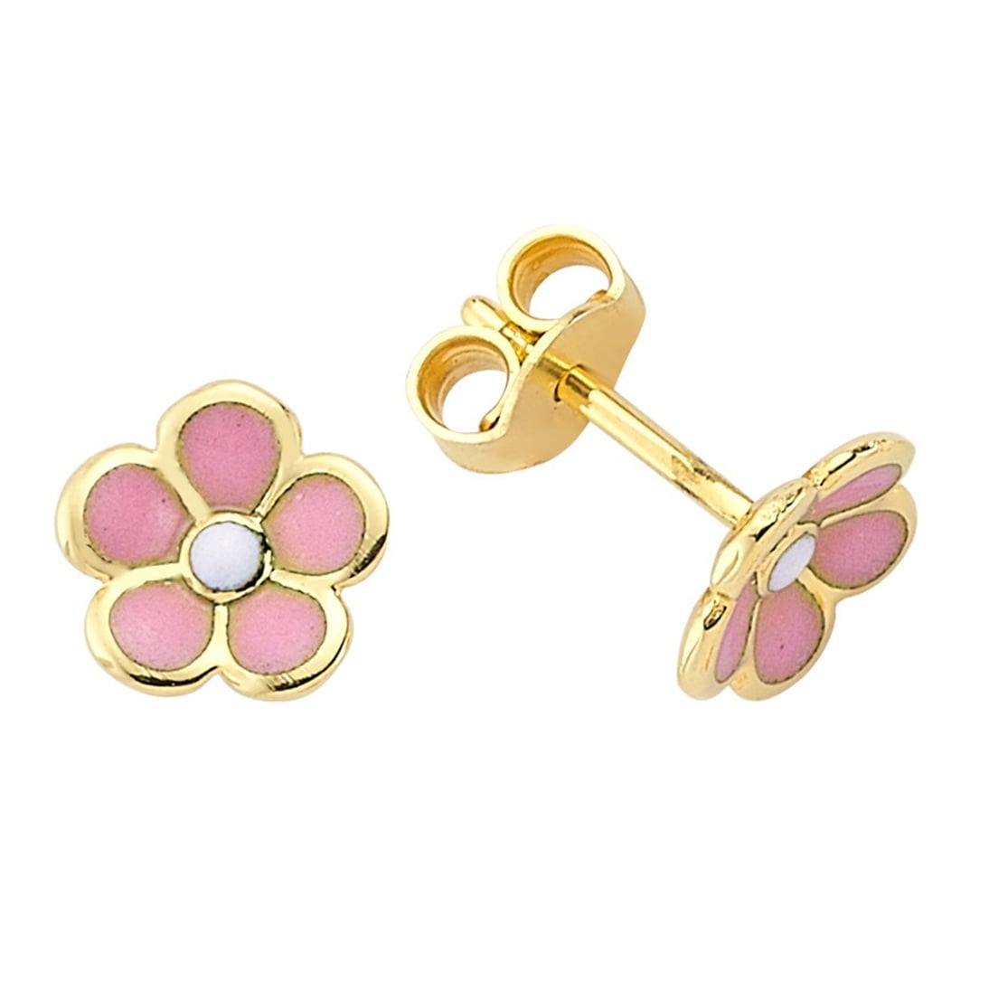 Goldstore-Mineli Papatya Küpe