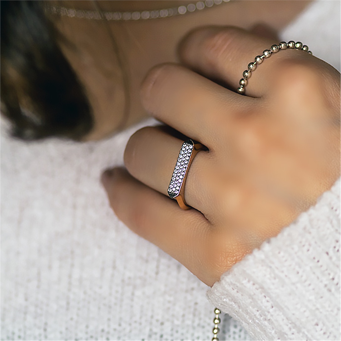 Solid Gold Fancy Ring