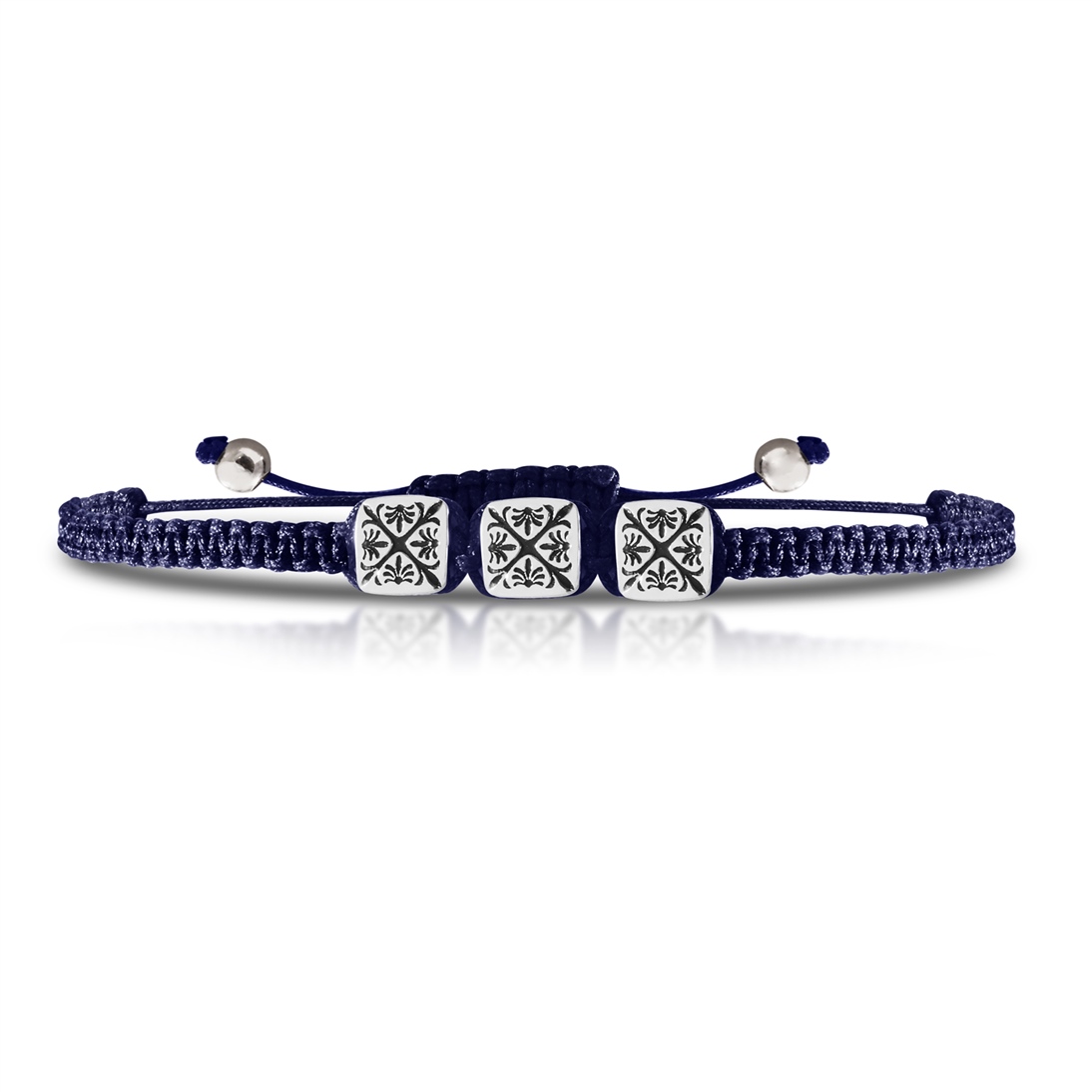 Solid Gold Macrame Bracelet