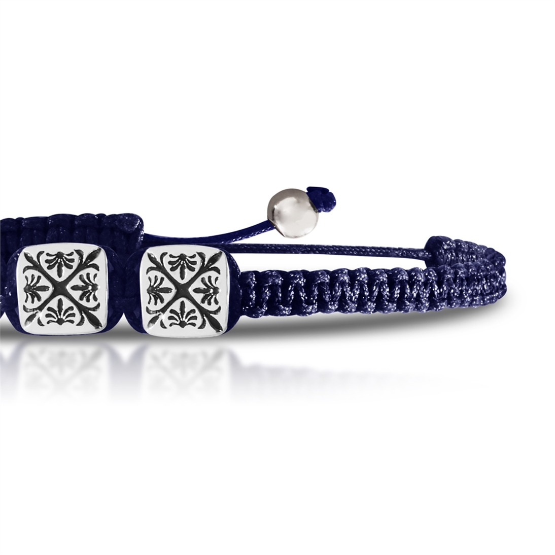 Solid Gold Macrame Bracelet