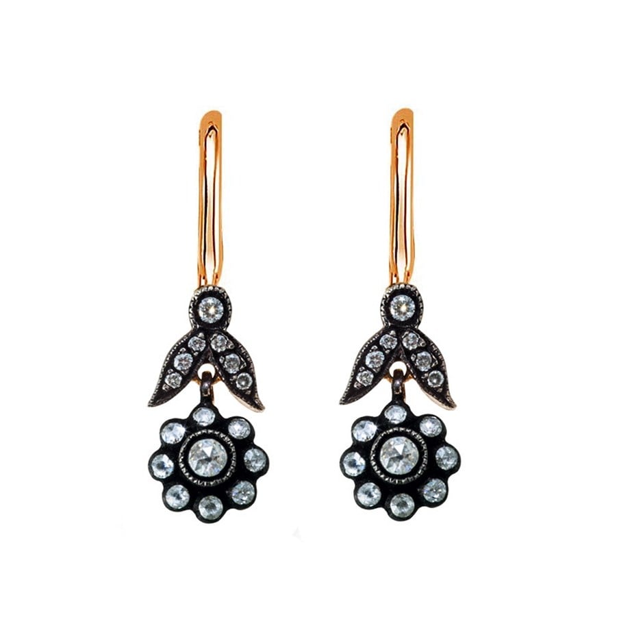 Goldstore-URL 0.37 ct. Pırlanta Fantezi Küpe