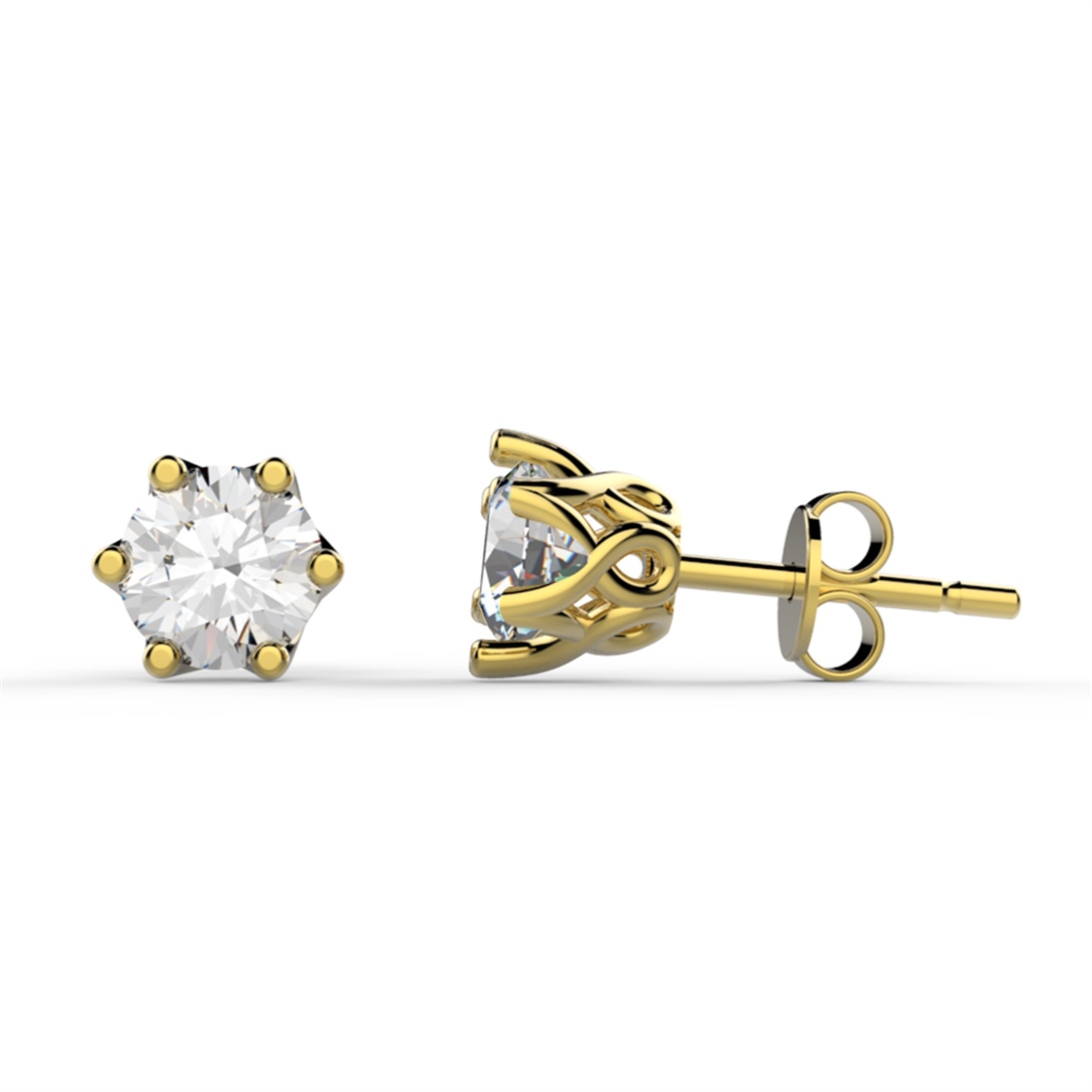 Goldstore-Zirkon Tektaş Küpe