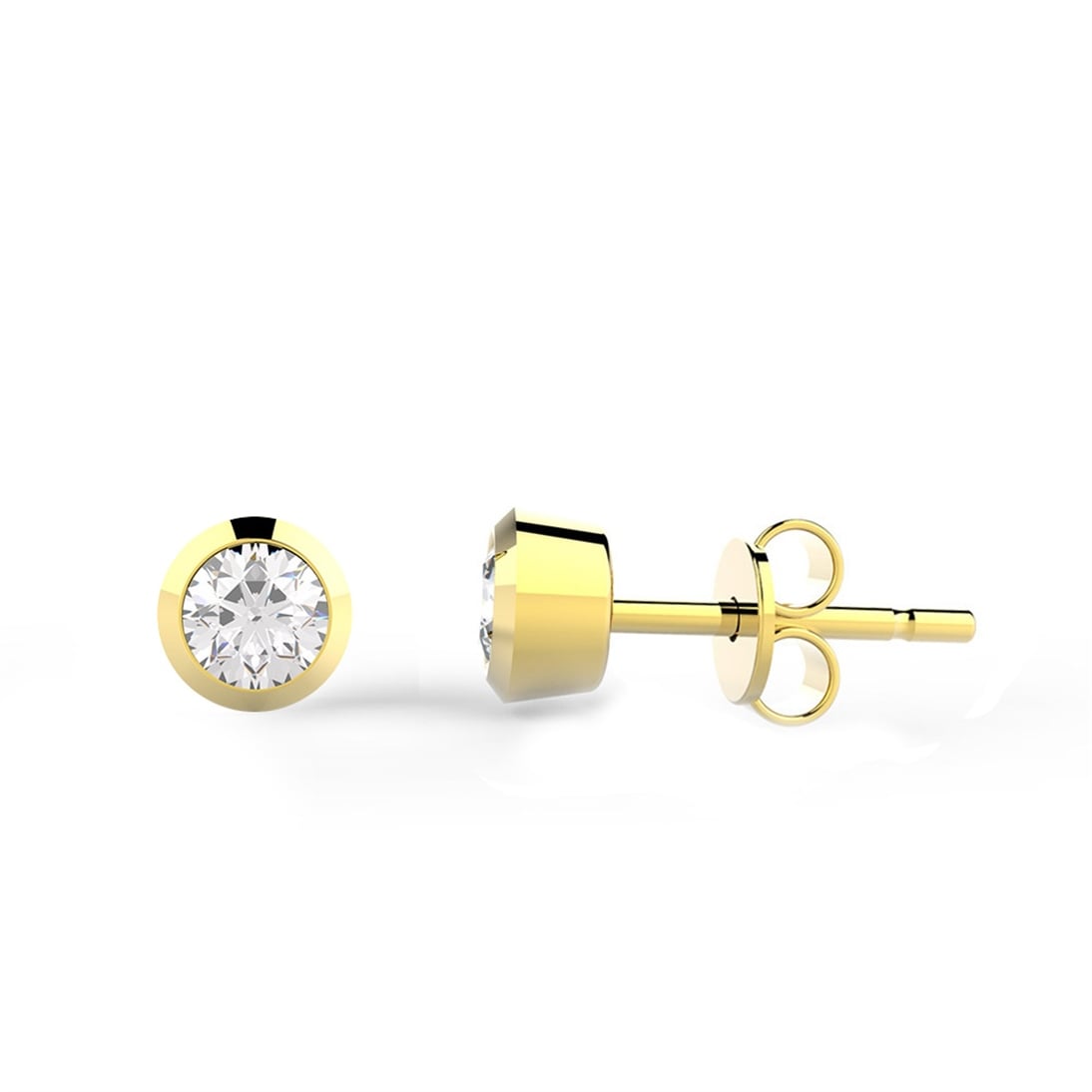 Goldstore-Zirkon Tektaş Küpe