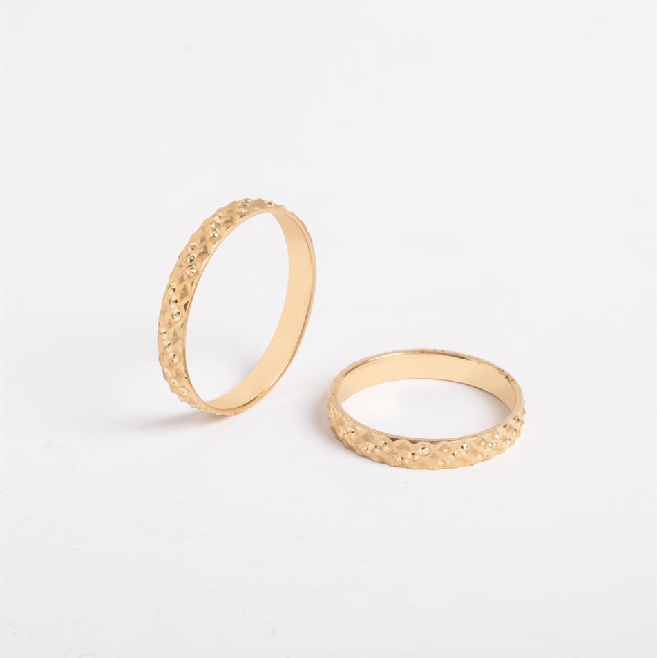 Solid Gold 3.2 mm Wedding Band