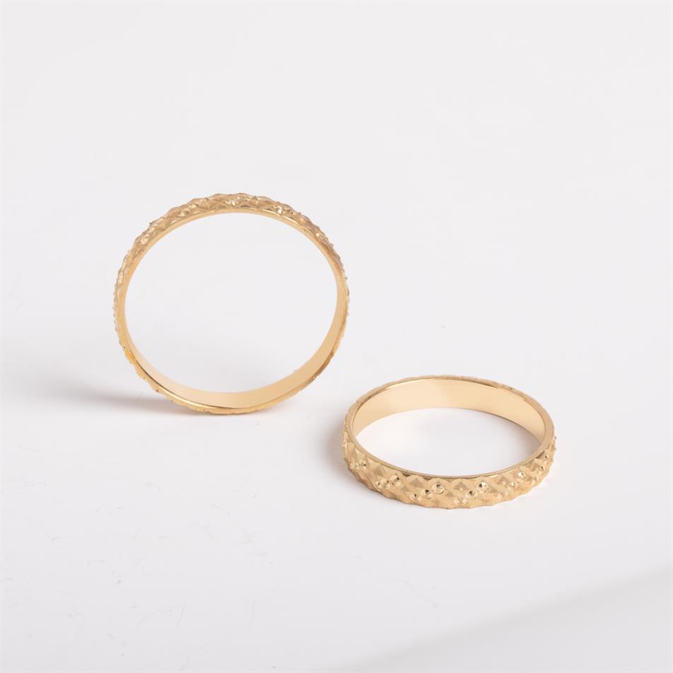 Solid Gold 3.2 mm Wedding Band