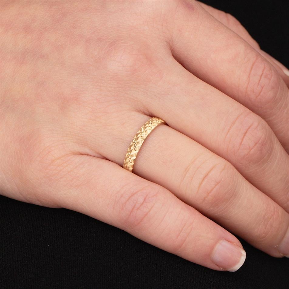 Solid Gold 3.2 mm Wedding Band