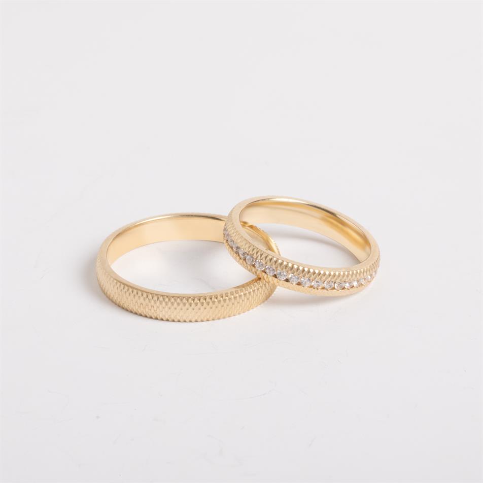 Solid Gold 3.5mm Wedding Band