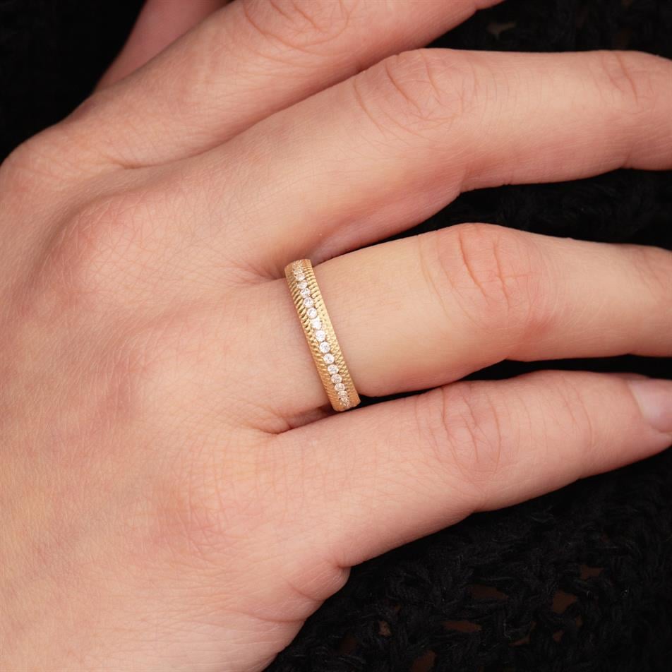 Solid Gold 3.5mm Wedding Band