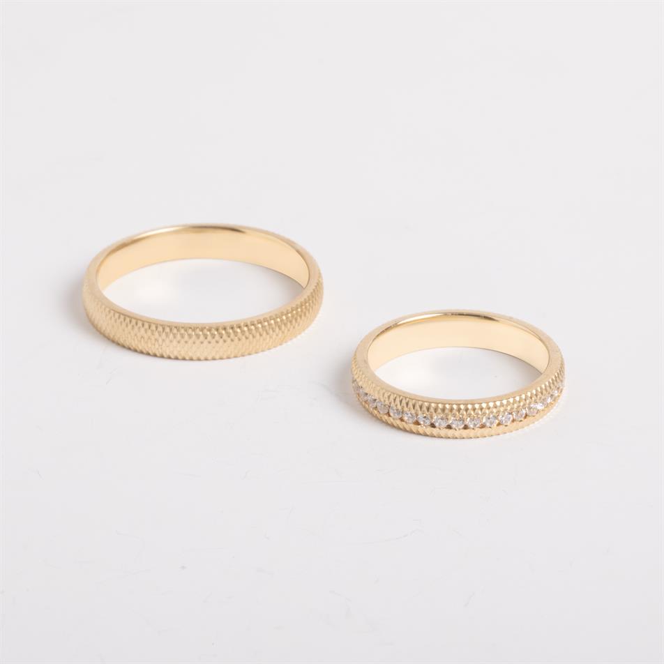 Solid Gold 3.5mm Wedding Band