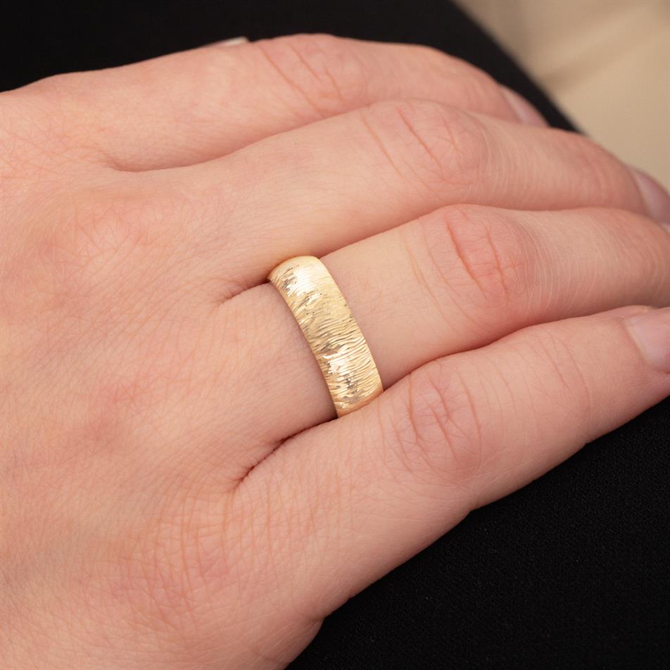 Solid Gold 6mm Wedding Band