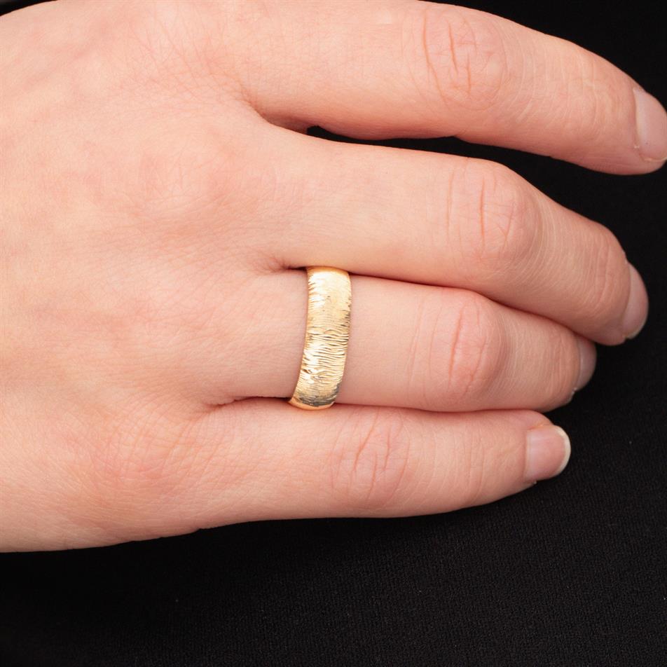 Solid Gold 6mm Wedding Band