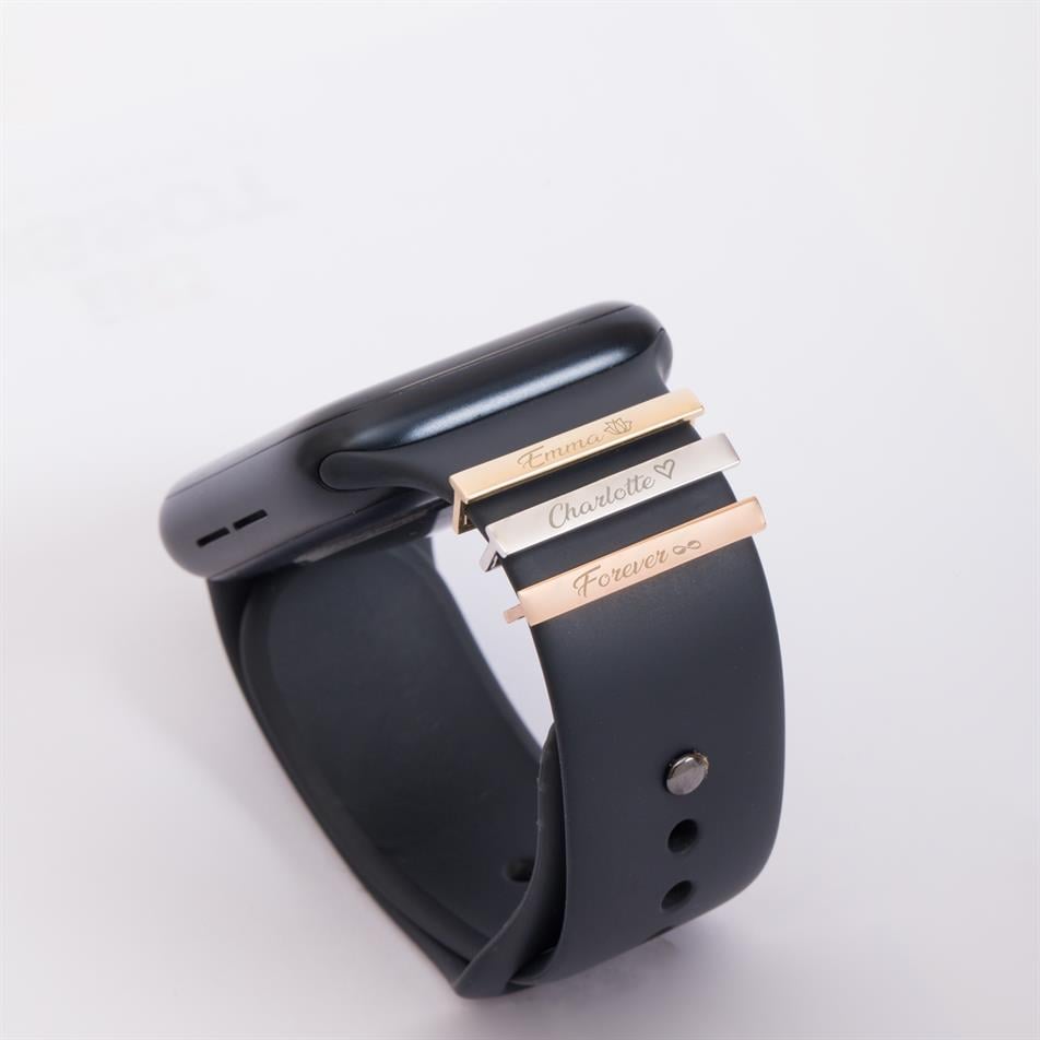 Apple Watch Name Bar Tag Charm