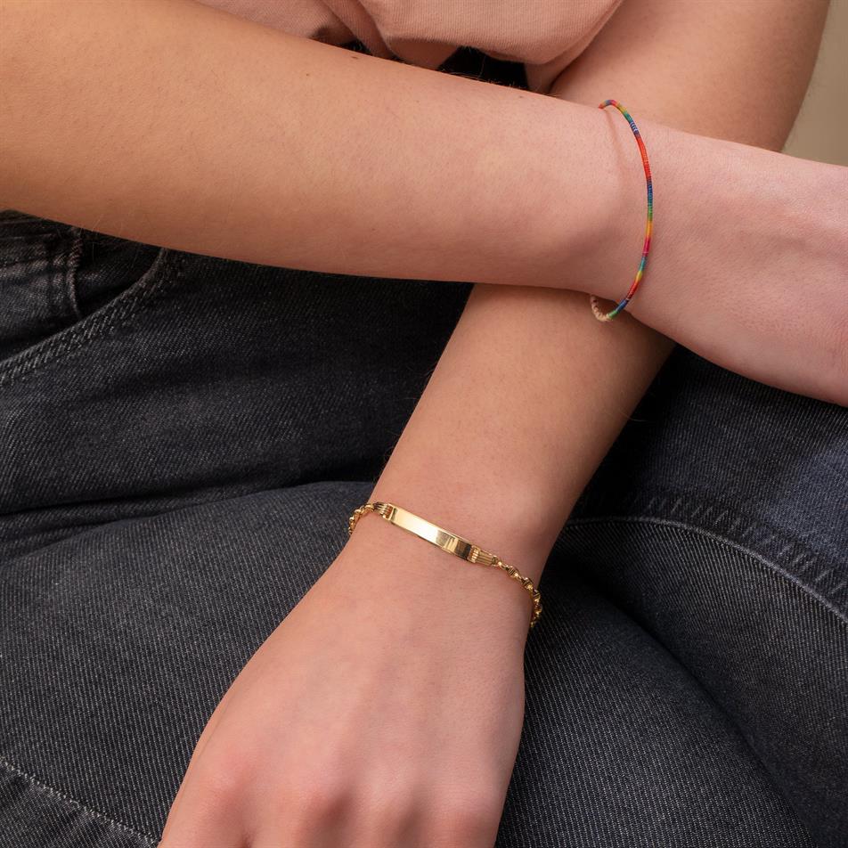 Altın Bebek ID Bileklik