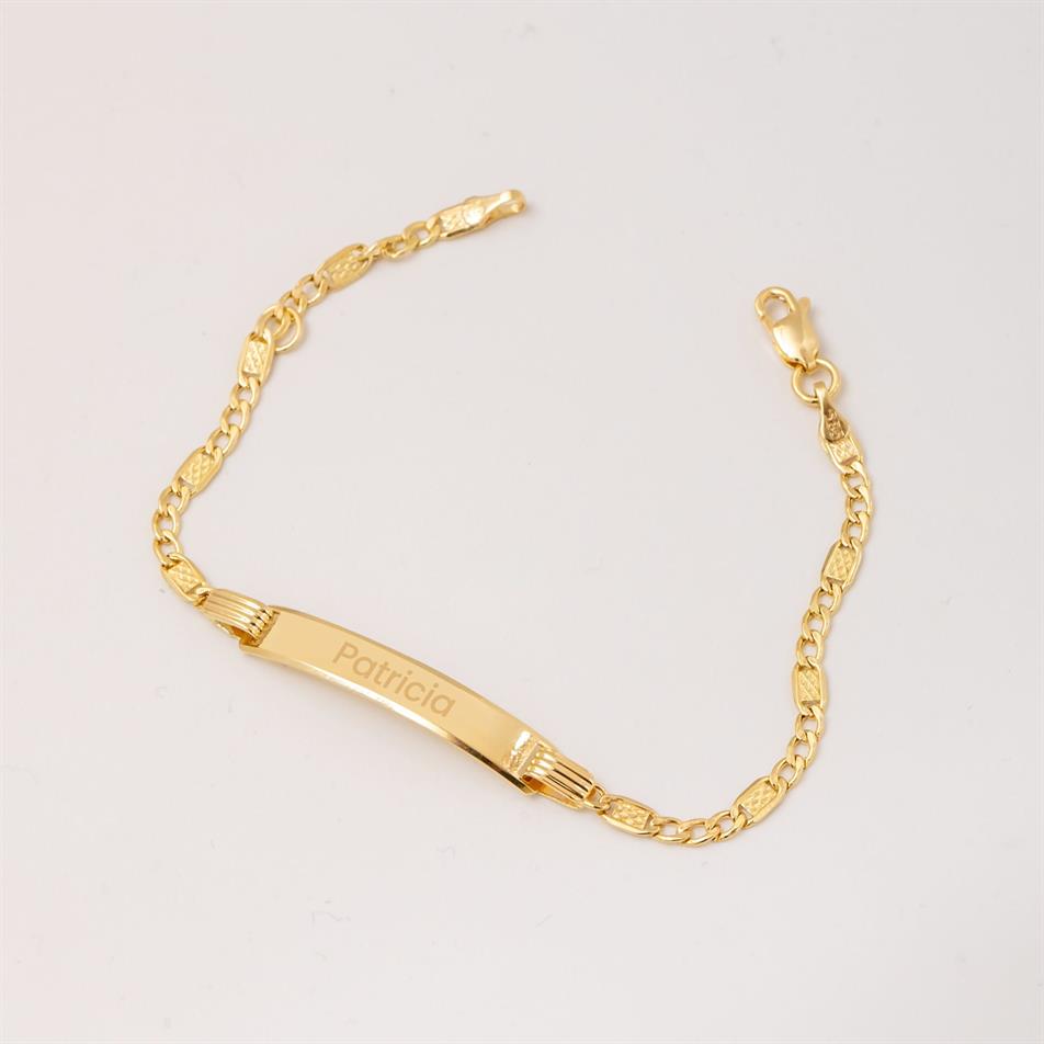 Altın Bebek ID Bileklik