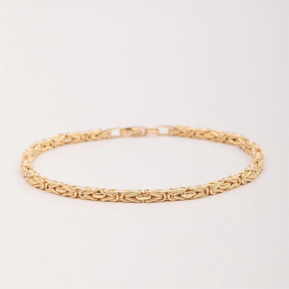 Gold Byzantine Bracelet For Men