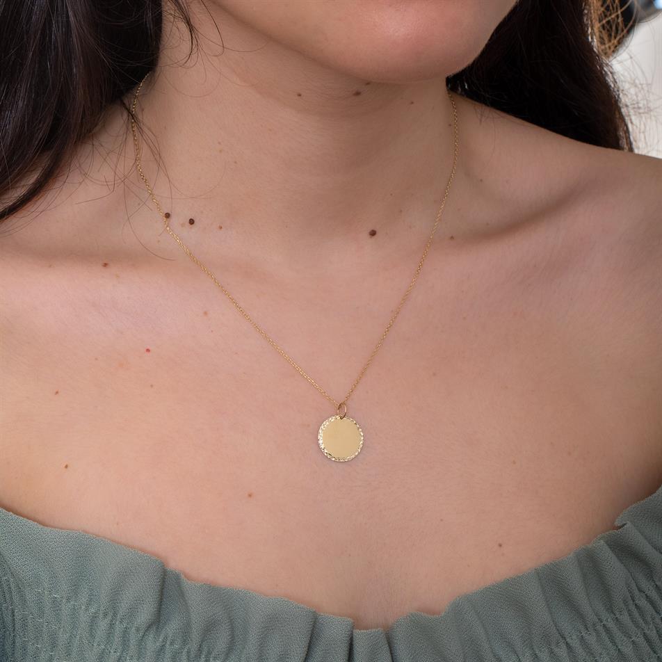 Gold Personalized Handwriting Necklace