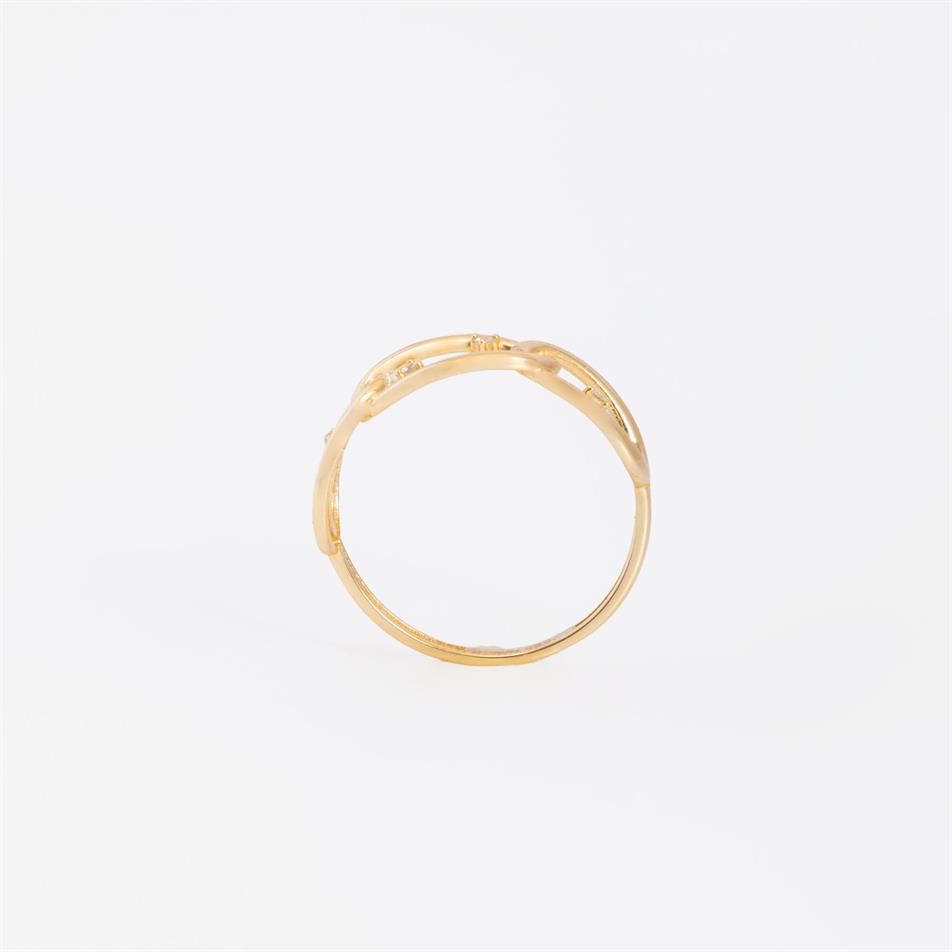 Altın Taşlı Fantazi Yüzük