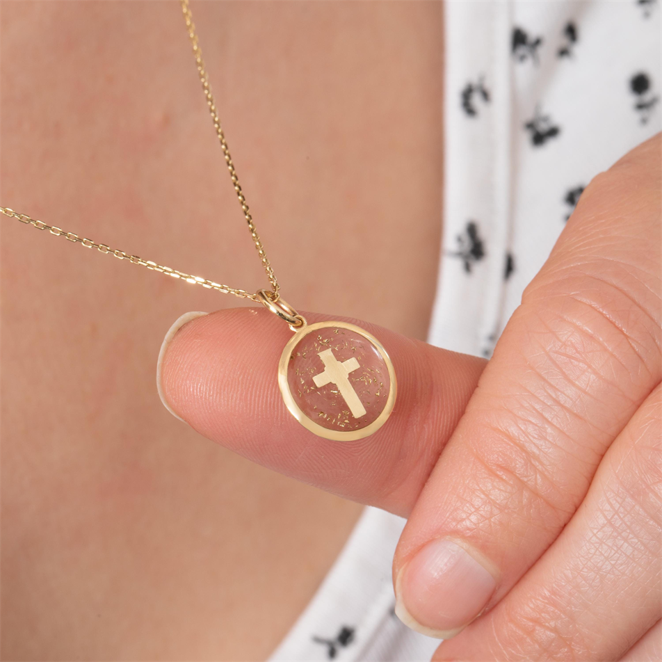 Gold Cross Necklace