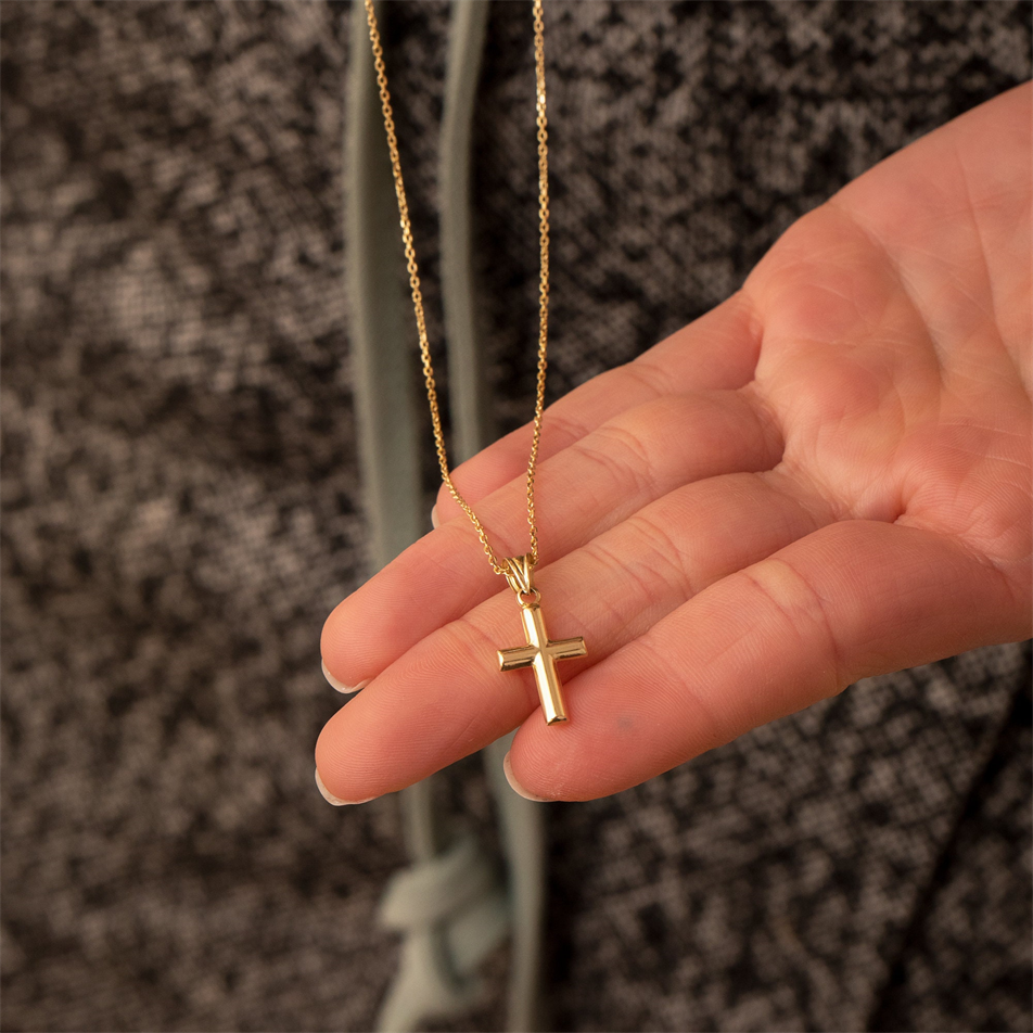 Gold Cross Necklace