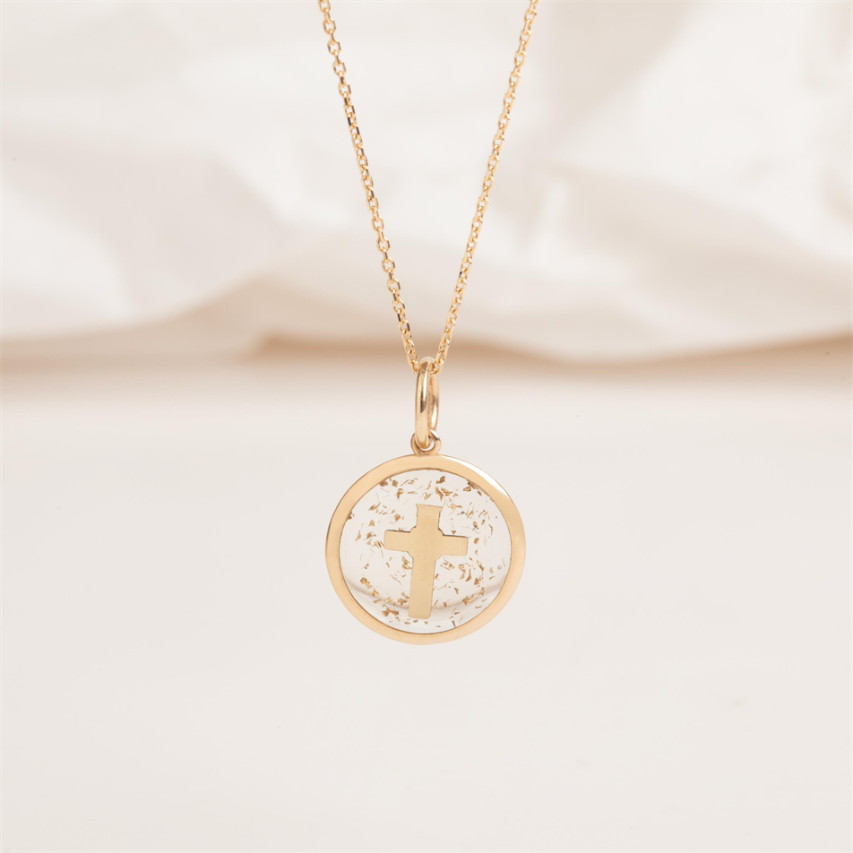 Gold Cross Necklace